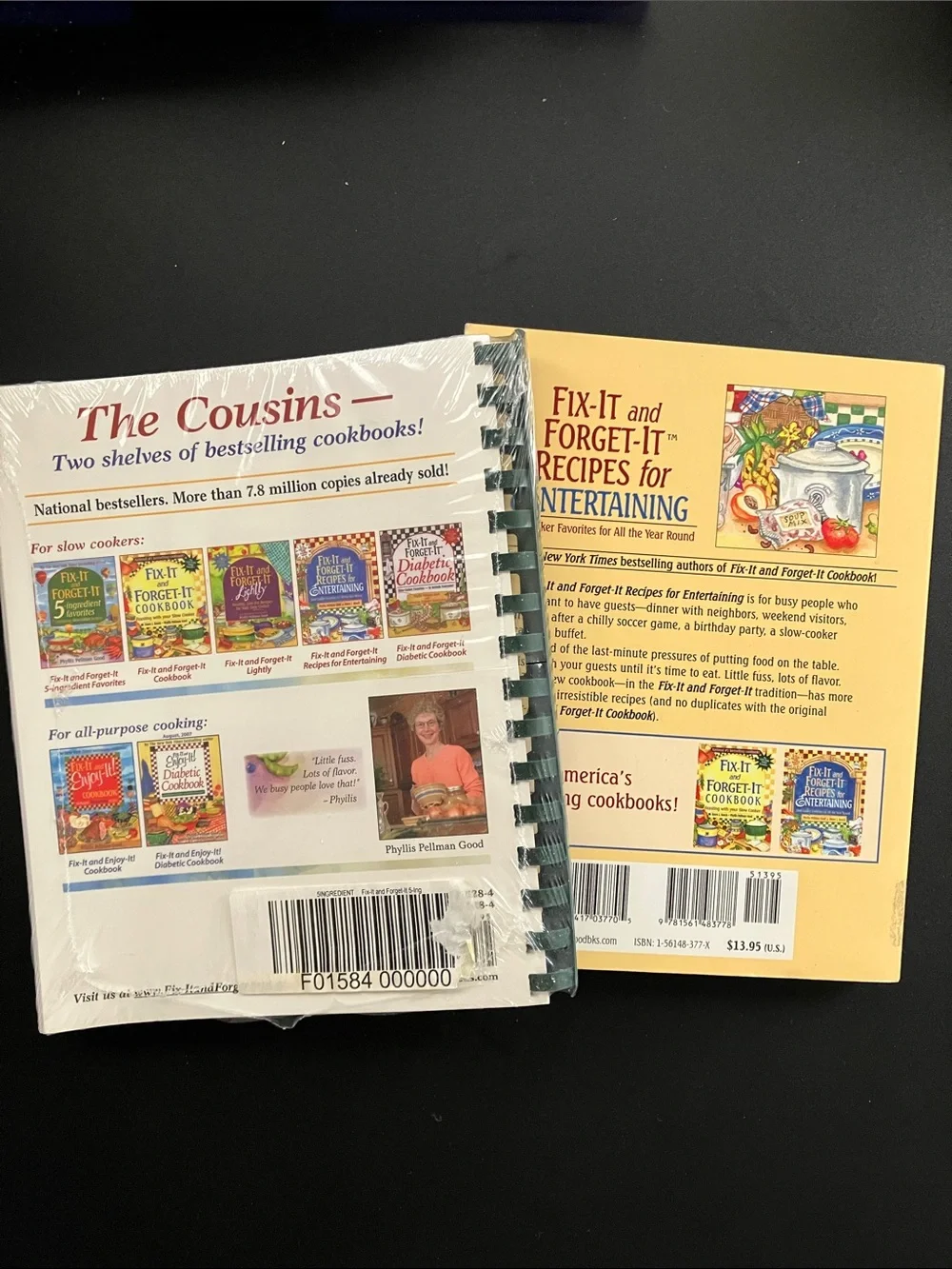 Cookbook Lot Fix‑It and Forget‑It Slow Cooker Entertaining & 5 Ingredients